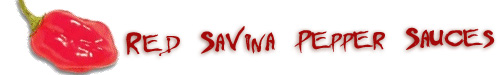 Red Savina Sauces