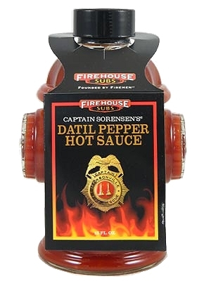 Captain Sorenson's Datil Pepper Sauce (Fire Hydrant Bottle)