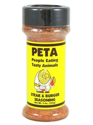 PETA (People for Eating Tasty Animals) Steak & Burger Seasoning